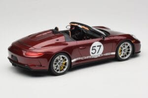 Porsche 911 991.2 Speedster Heritage Edition Cherry Metallic GT Spirit 1:18 GT929 Pryskyřice – obrázek 2 z 6