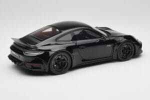 Porsche 911 992 Brabus 900 Rocket-R Obsidian Black GT Spirit 1:18 GT502 Pryskyřice – obrázek 2 z 6