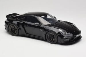 Porsche 911 992 Brabus 900 Rocket-R Obsidian Black GT Spirit 1:18 GT502 Pryskyřice – obrázek 4 z 6
