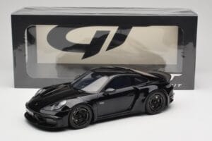 Porsche 911 992 Brabus 900 Rocket-R Obsidian Black GT Spirit 1:18 GT502 Pryskyřice – obrázek 6 z 6