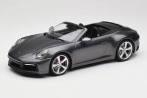 Porsche 911 992 Carrera 4S Kabriolet Agate Grey Metallic Minichamps 1:18 155067336 Kov