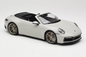 Porsche 911 992 Carrera 4S Kabriolet Šedý Minichamps 1:18 155067335 Kov – obrázek 4 z 6