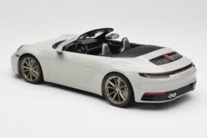 Porsche 911 992 Carrera 4S Kabriolet Šedý Minichamps 1:18 155067335 Kov – obrázek 5 z 6