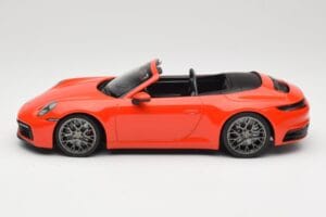 Porsche 911 992 Carrera 4S Kabriolet Oranžový Minichamps 1:18 155067334 Kov – obrázek 3 z 6
