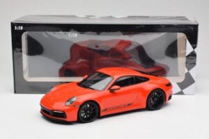 Porsche 911 992 Carrera 4S Lava Oranžový Minichamps 1:18 155067327 Kov – obrázek 6 z 6