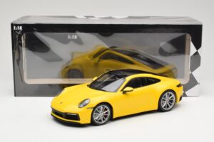 Porsche 911 992 Carrera 4S Žlutý Minichamps 1:18 155067320 Kov – obrázek 6 z 6