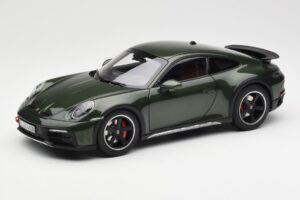 Porsche 911 992 Dakar Oak Zelený Metalická Norev 1:18 187241 Kov