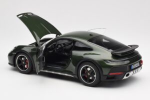 Porsche 911 992 Dakar Oak Zelený Metalická Norev 1:18 187241 Kov – obrázek 6 z 9