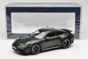 Porsche 911 992 Dakar Oak Zelený Metalická Norev 1:18 187241 Kov – obrázek 9 z 9