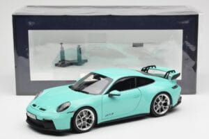 Porsche 911 992 GT3 Mint Zelený Norev 1:18 187316 Kov – obrázek 8 z 8