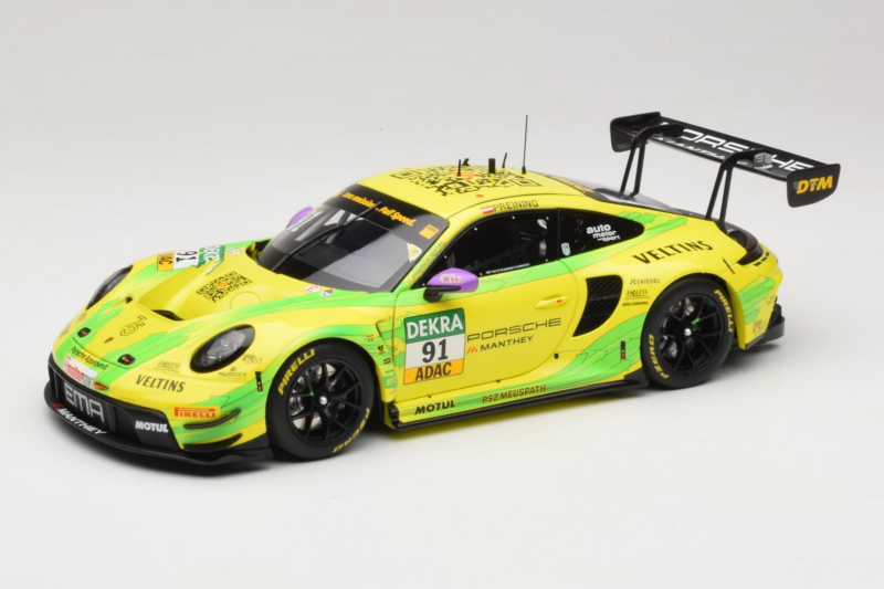 Porsche 911 GT3 R #91 T. Preining Manthey EMA DTM Hockenheim Champion 2023 Minichamps 1:18 MG-M-911-DTM-n91-23-1801 Kov
