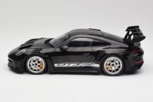 Porsche 911 992 GT3 RS Černý Se Stříbrnými Koly Minichamps 1:18 155062231 Kov – obrázek 3 z 6