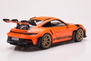 Porsche 911 992 GT3 RS Gulf Oranžový Norev 1:18 187360 Kov – obrázek 3 z 8