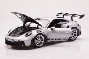 Porsche 911 992 GT3 RS Ice Šedý Norev 1:18 187359 Kov – obrázek 2 z 8