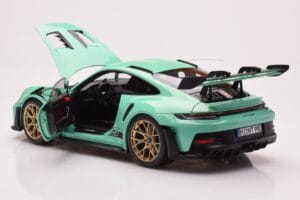 Porsche 911 992 GT3 RS Mint Zelený Norev 1:18 187362 Kov – obrázek 5 z 8
