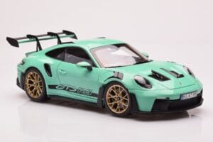 Porsche 911 992 GT3 RS Mint Zelený Norev 1:18 187362 Kov – obrázek 6 z 8