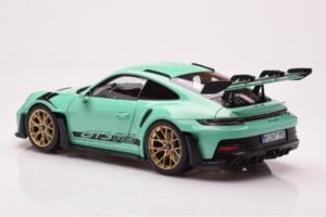 Porsche 911 992 GT3 RS Mint Zelený Norev 1:18 187362 Kov – obrázek 7 z 8