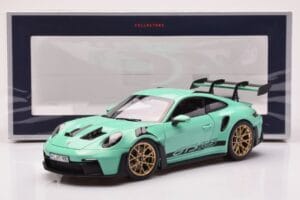 Porsche 911 992 GT3 RS Mint Zelený Norev 1:18 187362 Kov – obrázek 8 z 8