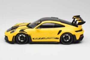 Porsche 911 992 GT3 RS Racing Žlutý & Černá Kola Minichamps 1:18 153062245 Kov – obrázek 3 z 6