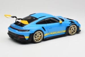 Porsche 911 992 GT3 RS Shark Modrý & Žlutý Decor Concept Minichamps 1:18 911992001 Kov – obrázek 3 z 8