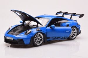 Porsche 911 992 GT3 RS Sharkblue Norev 1:18 187358 Kov – obrázek 2 z 8