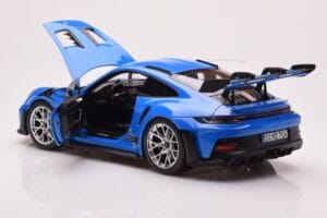Porsche 911 992 GT3 RS Sharkblue Norev 1:18 187358 Kov – obrázek 5 z 8