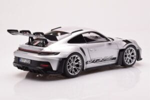 Porsche 911 992 GT3 RS Stříbrný Metalická Norev 1:18 187357 Kov – obrázek 3 z 8