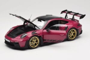 Porsche 911 992 GT3 RS Weissach Package Ruby Star Norev 1:18 187370 Kov – obrázek 2 z 8