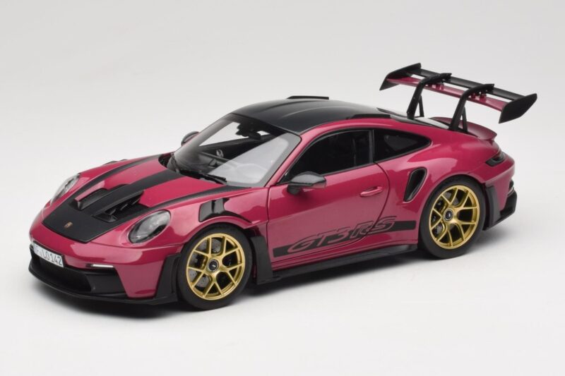 Porsche 911 992 GT3 RS Weissach Package Ruby Star Norev 1:18 187370 Kov