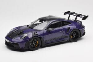 Porsche 911 992 GT3 RS Weissach Package Ultraviolet Norev 1:18 187368 Kov