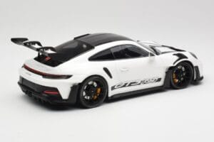 Porsche 911 992 GT3 RS Bílý & Černá Kola Minichamps 1:18 155062230 Kov – obrázek 2 z 6