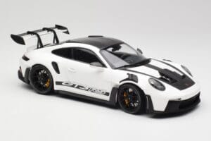 Porsche 911 992 GT3 RS Bílý & Černá Kola Minichamps 1:18 155062230 Kov – obrázek 4 z 6