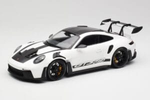 Porsche 911 992 GT3 RS Bílý & Černá Kola Minichamps 1:18 155062230 Kov