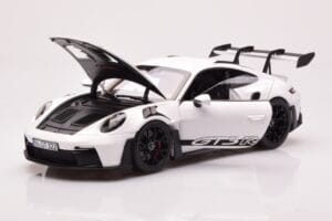 Porsche 911 992 GT3 RS Bílý Norev 1:18 187361 Kov – obrázek 2 z 8