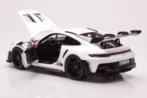 Porsche 911 992 GT3 RS Bílý Norev 1:18 187361 Kov – obrázek 5 z 8