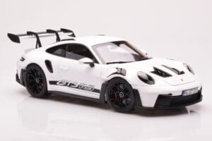 Porsche 911 992 GT3 RS Bílý Norev 1:18 187361 Kov – obrázek 6 z 8