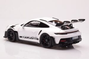 Porsche 911 992 GT3 RS Bílý Norev 1:18 187361 Kov – obrázek 7 z 8