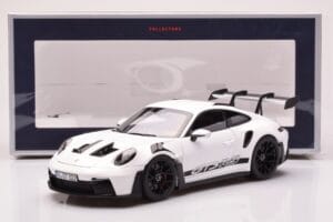 Porsche 911 992 GT3 RS Bílý Norev 1:18 187361 Kov – obrázek 8 z 8