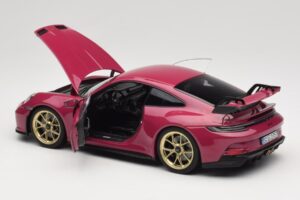Porsche 911 992 GT3 Ruby Star Neo Norev 1:18 187381 Kov – obrázek 5 z 8
