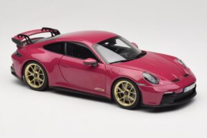 Porsche 911 992 GT3 Ruby Star Neo Norev 1:18 187381 Kov – obrázek 6 z 8