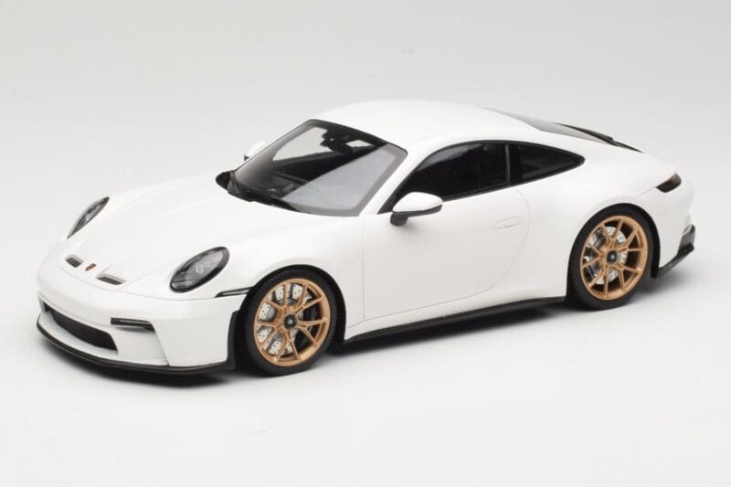 Porsche 911 992 GT3 Touring Bílý Neodyme Wheels Minichamps 1:18 117069022 Kov