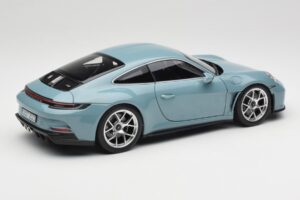 Porsche 911 992 S/T Meissen Blue Norev 1:18 187470 Kov – obrázek 3 z 8