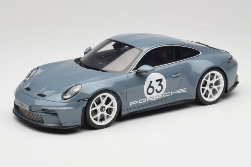 Porsche 911 992 ST Gentian Blue Metallic GT Spirit 1:18 GT491 Pryskyřice