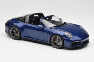 Porsche 911 992 Targa 4 GTS Blue Metallic Minichamps 1:18 155061060 Kov – obrázek 4 z 6