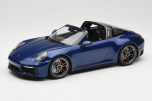 Porsche 911 992 Targa 4 GTS Blue Metallic Minichamps 1:18 155061060 Kov