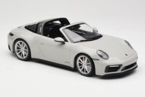 Porsche 911 992 Targa 4 GTS Šedý Minichamps 1:18 155061064 Kov – obrázek 4 z 6