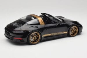 Porsche 911 992 Targa Porsche Design Černý & Zlatý Concept Minichamps 1:18 PORSCHE001 Kov – obrázek 2 z 6