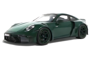 Porsche 911 992 Turbo S Brabus 900 Rocket R Mean Green GT Spirit 1:18 GT959 Pryskyřice