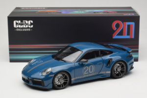 Porsche 911 992 Turbo S Coupe Sport Design Modrý Minichamps 1:18 113069073 Kov – obrázek 8 z 8