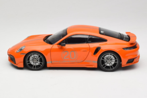 Porsche 911 992 Turbo S Coupe Sport Design Oranžový Minichamps 1:18 113069074 Kov – obrázek 4 z 8